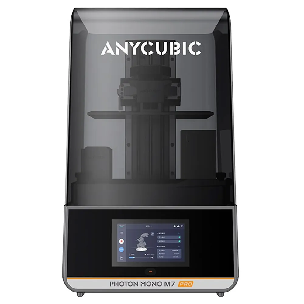 Anycubic Imprimante 3D en résine Photon Mono M7 Pro Hauteur de couche de 0