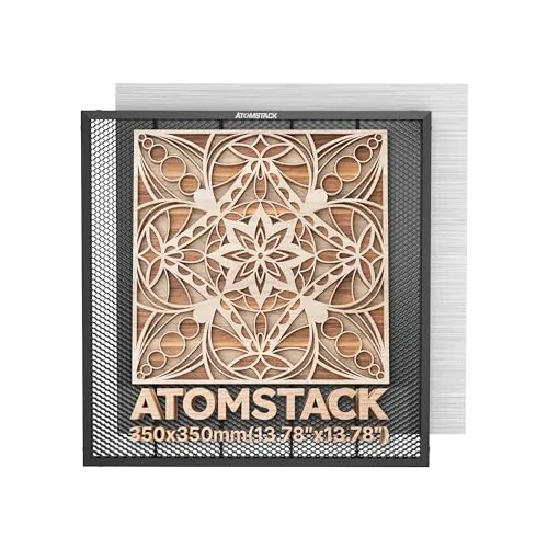 ATOMSTACK Lit laser en nid d'abeille F2N 350 × 350 mm