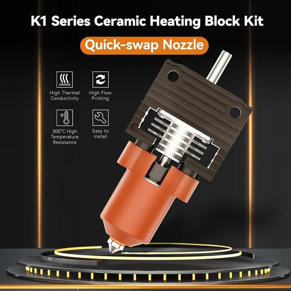 (B63C) Accessoires d'imprimante 3D Creality CR-10 Ender 3 Kit Hotend