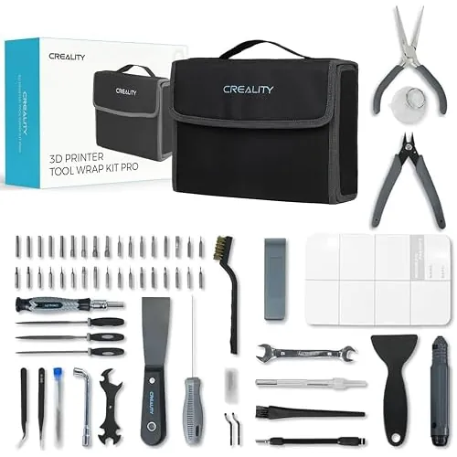 Creality Pro Kit d'outils pour Imprimante 3D 74 pièces