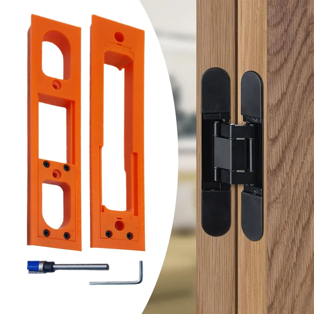 Door Hinge Jig ABS Material Lightweight Anti Slip Design