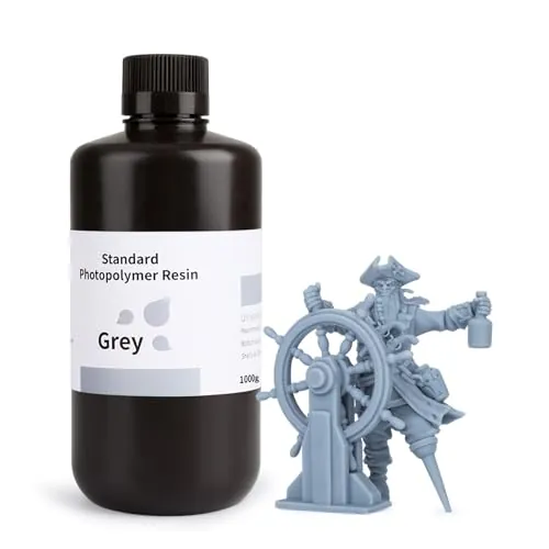 ELEGOO Résine Standard Imprimante 3D LCD UV 405 nm Gris 1000g