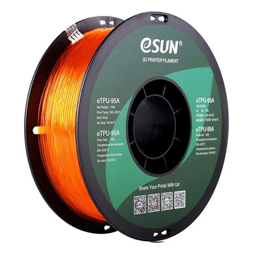 eSun eTPU-95A Rouleau Filament pour imprimante 3D
