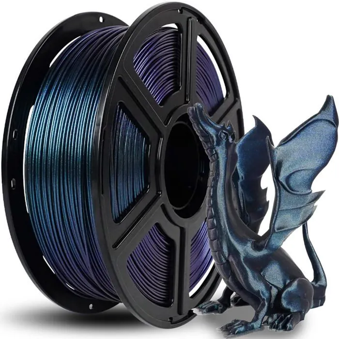 FLASHFORGE Filament pour Imprimante 3D PLA Caméléon Filament changeant de