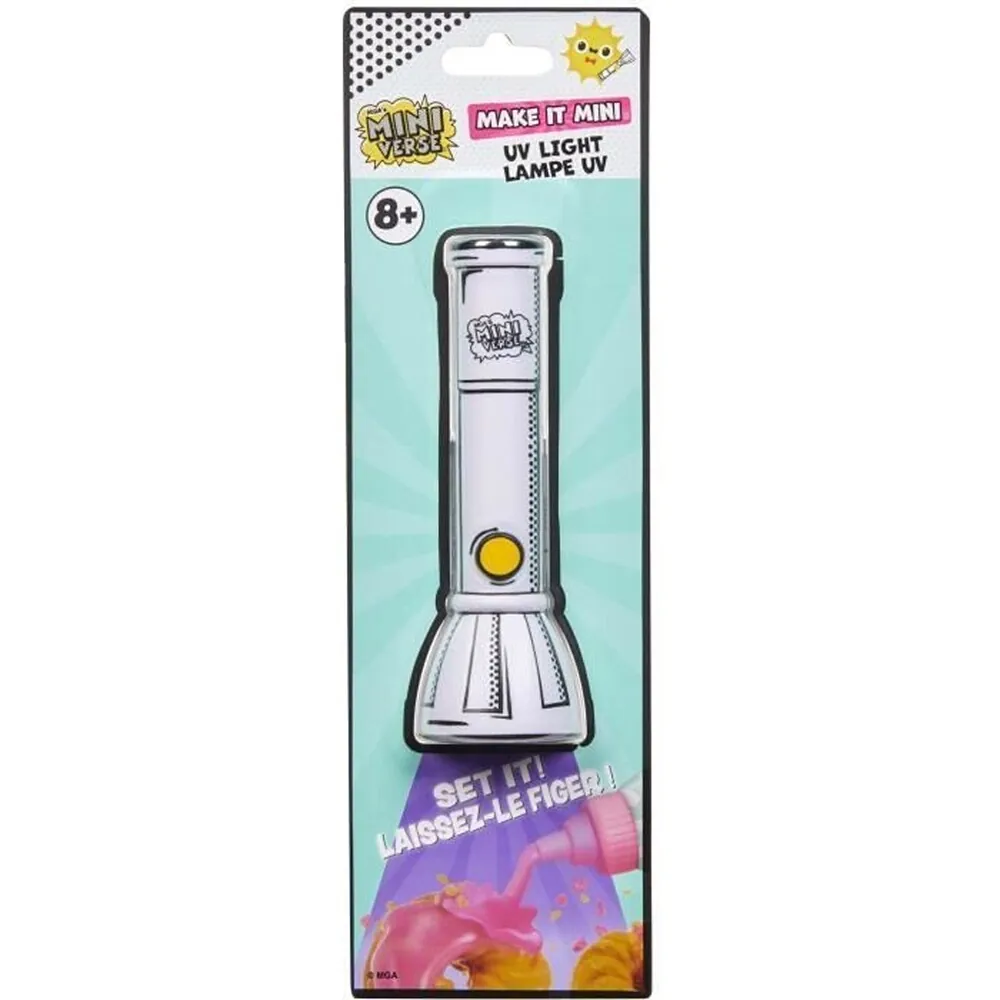 Miniverse Jeu créatif MGA Seche Tes Créations en résine Lampe UV