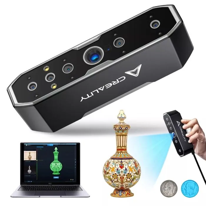 Scanner 3D portable Creality CR-Scan Otter Numrisation couleur de