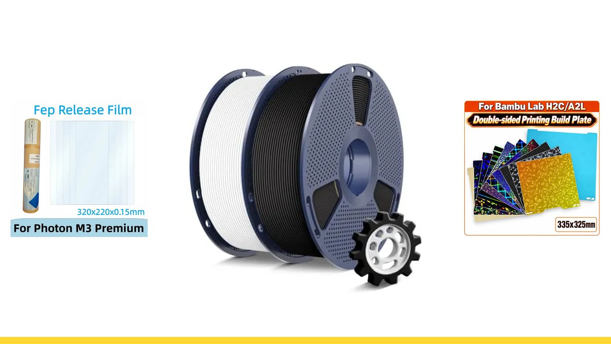Pack de 10 kg de PETG AzureFilm à 119,99 € et 9 autres bons plans impression 3D du 18 octobre