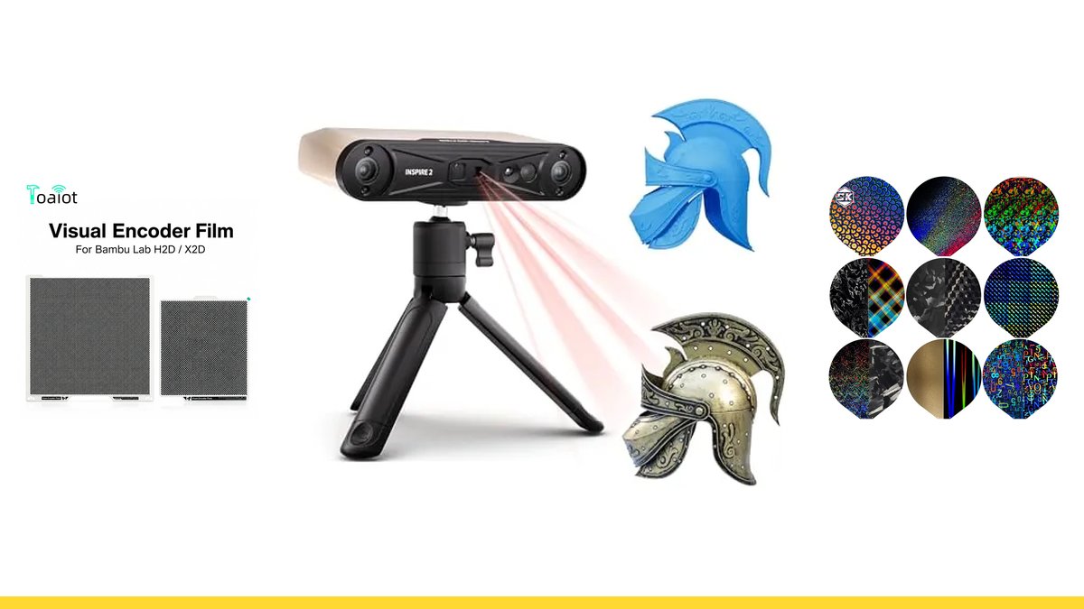 Revopoint Inspire 2 à 448 € et 9 autres bons plans impression 3D du 28 octobre