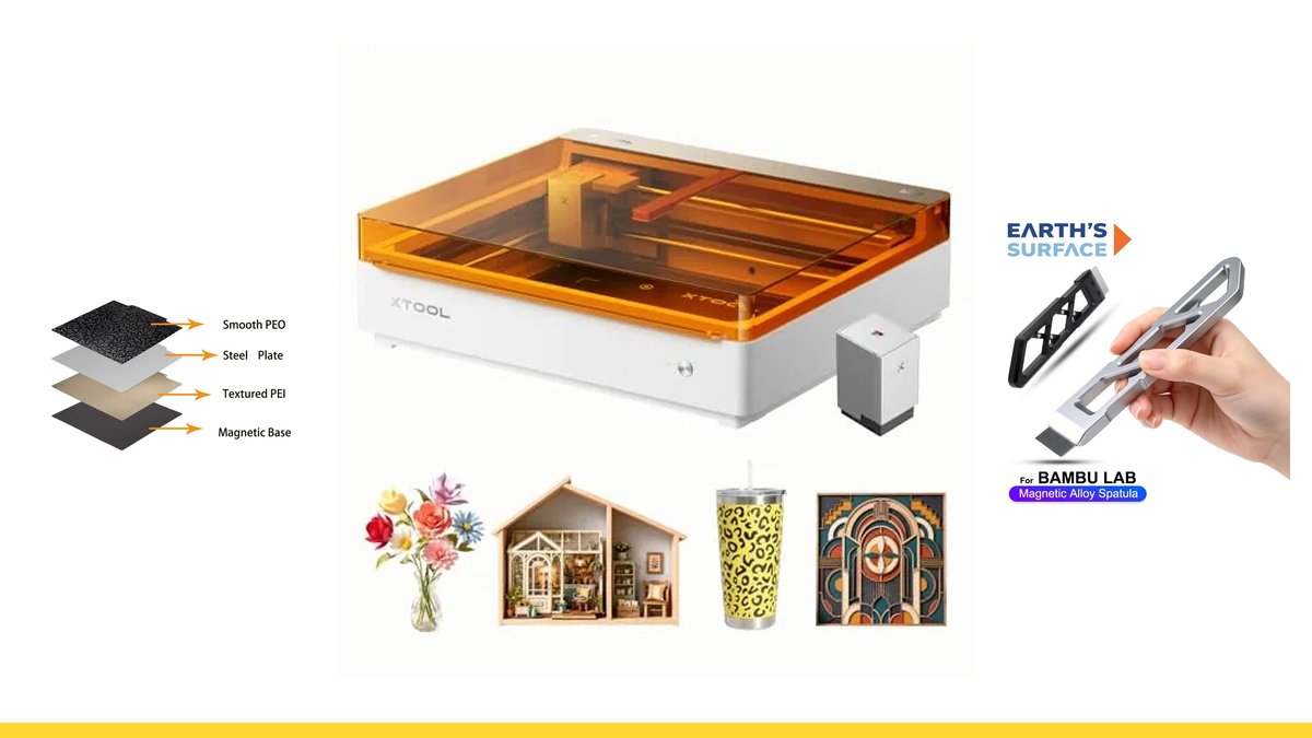 xTool M2 Kit Couleur à 609,99 € et 9 autres bons plans impression 3D du 31 octobre