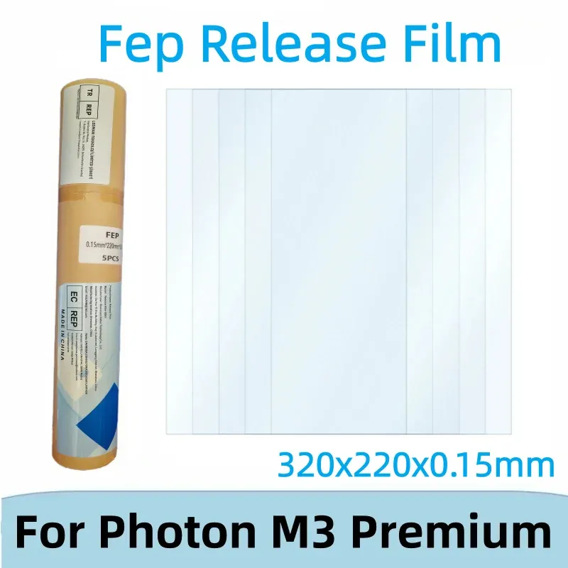 VOLFAN 5 Pièces Film de Libération FEP 320x220x0.15 mm pour Séquences